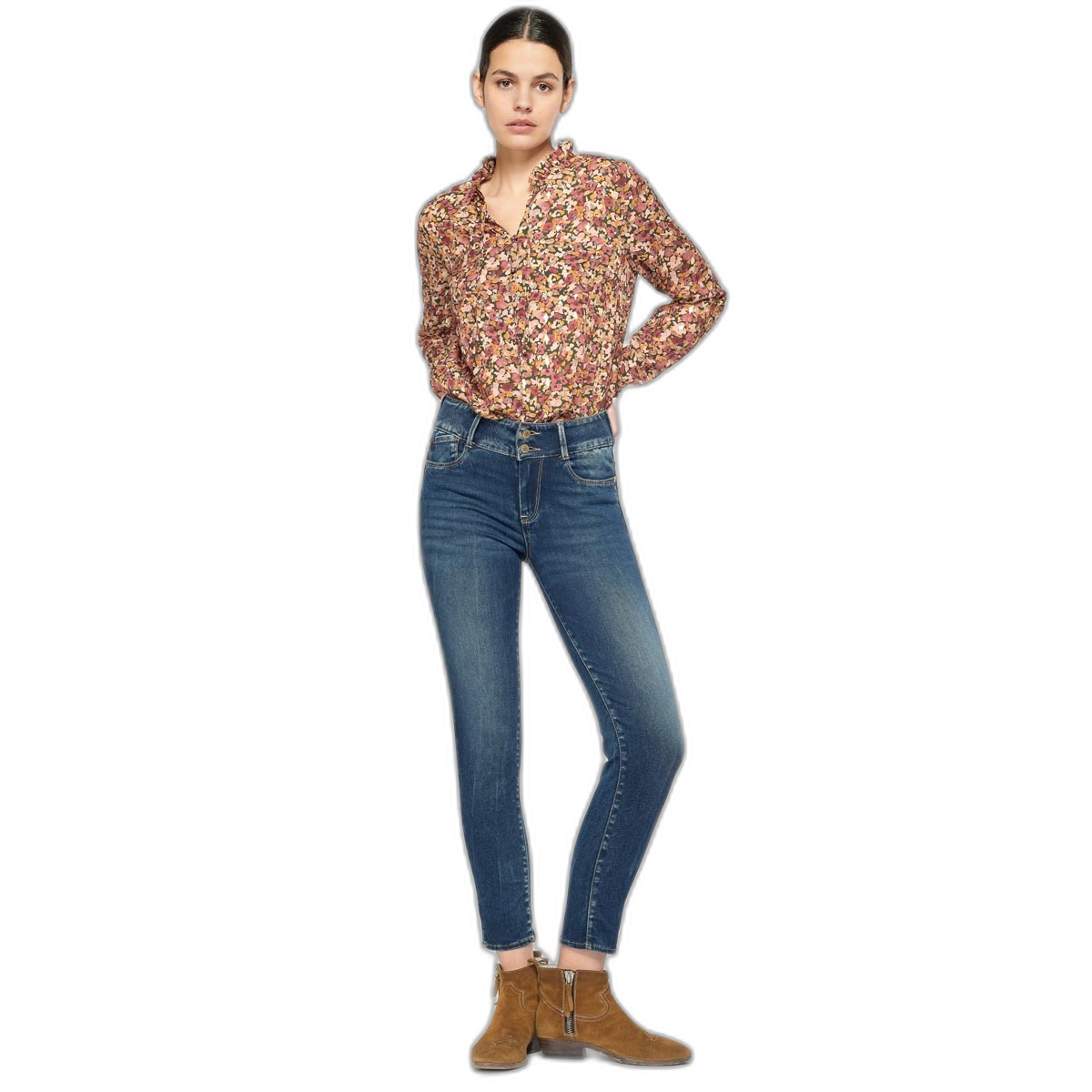 3607814100512 - Röhrenjeans für Frauen Asti ultra pulp N°2
