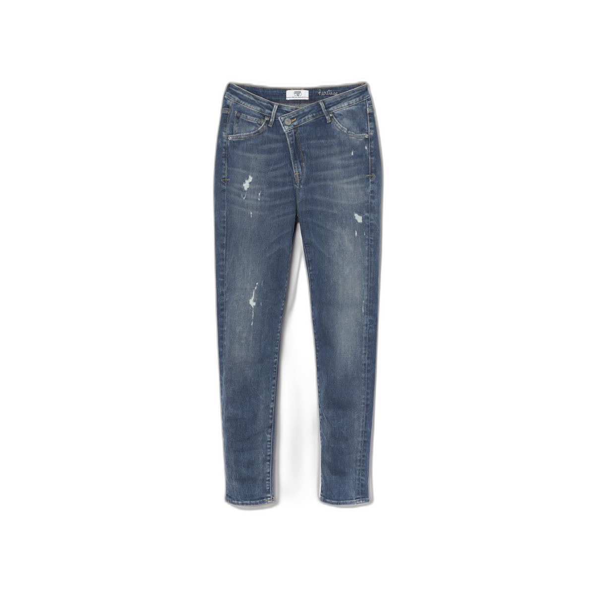3607814138256 - Skinny Jeans 7 8 Frau Power Destroy N°2 3607814138256 - Skinny Jeans 7 8 Frau Power Destroy N°2