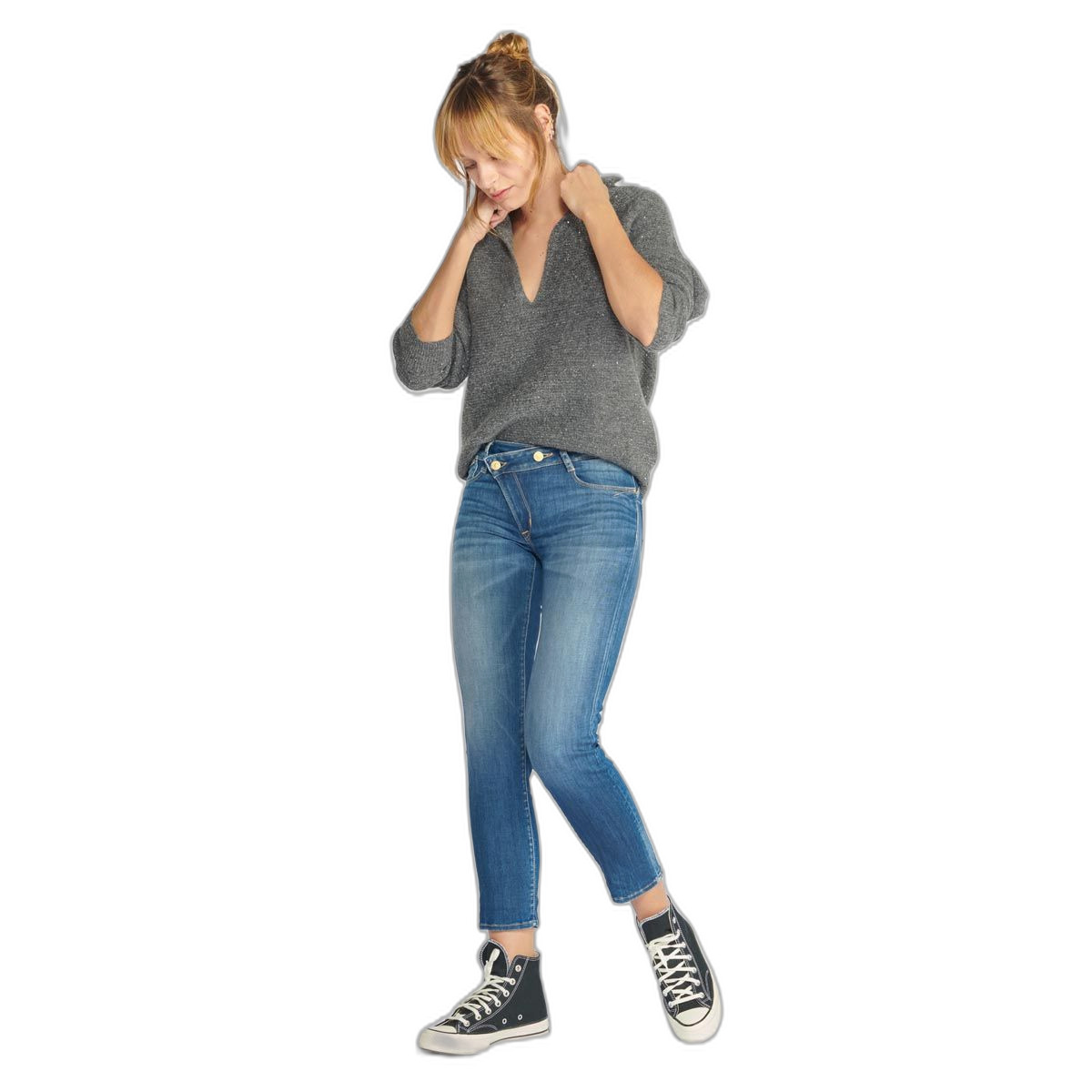 3607814233166 - Schmale 7 8-Jeans für Frauen Sticky Pulp N°2