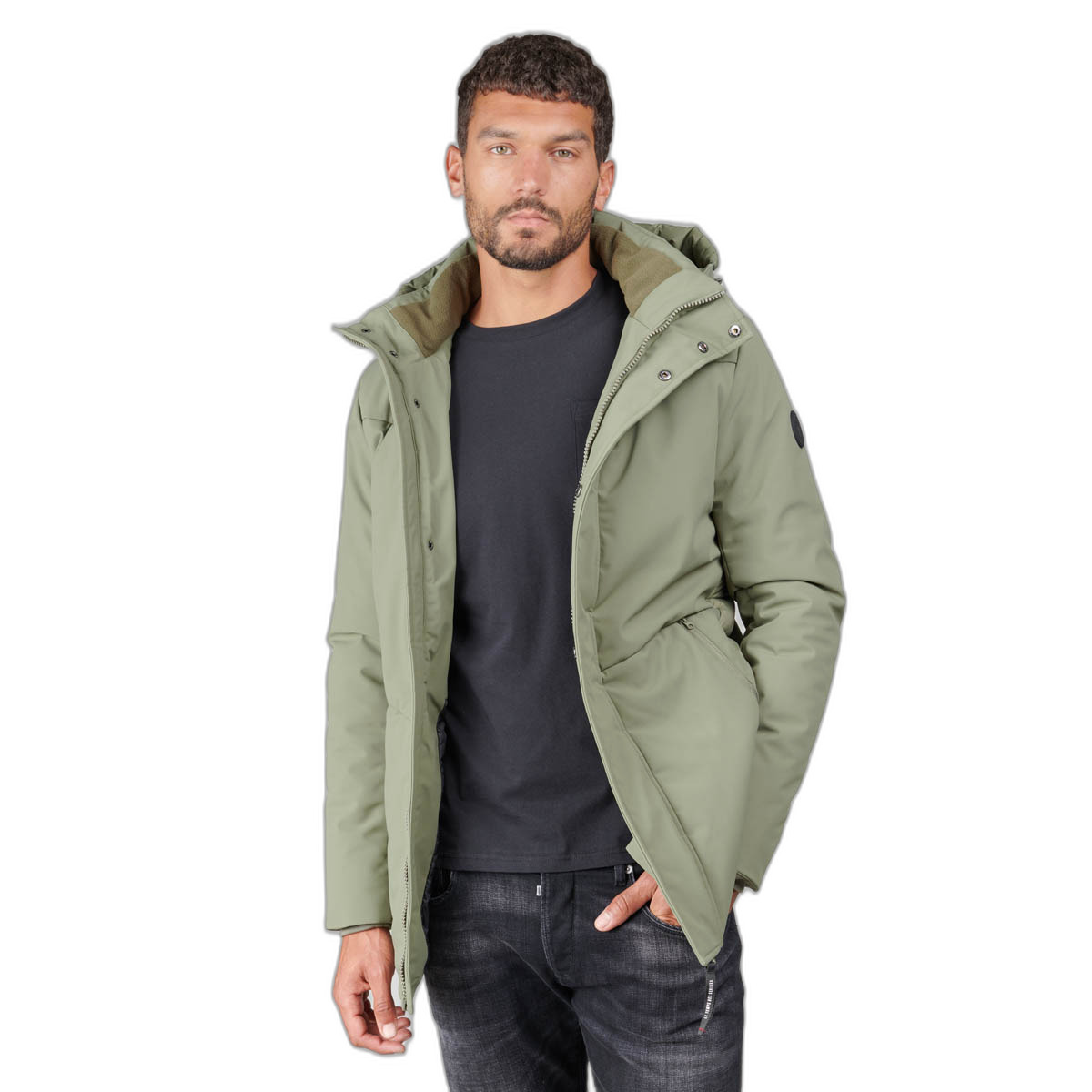 3607814375811 - Daunenjacke mit Kapuze Titan