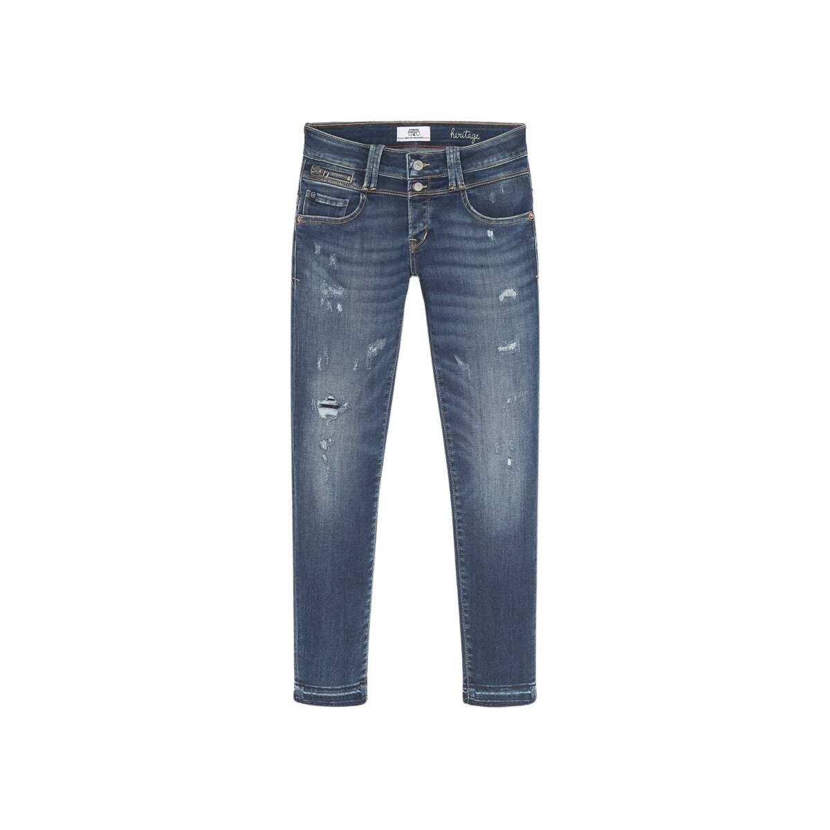 3607814383687 - Destroyed Slim Jeans 7 8 Damen Snap N°3