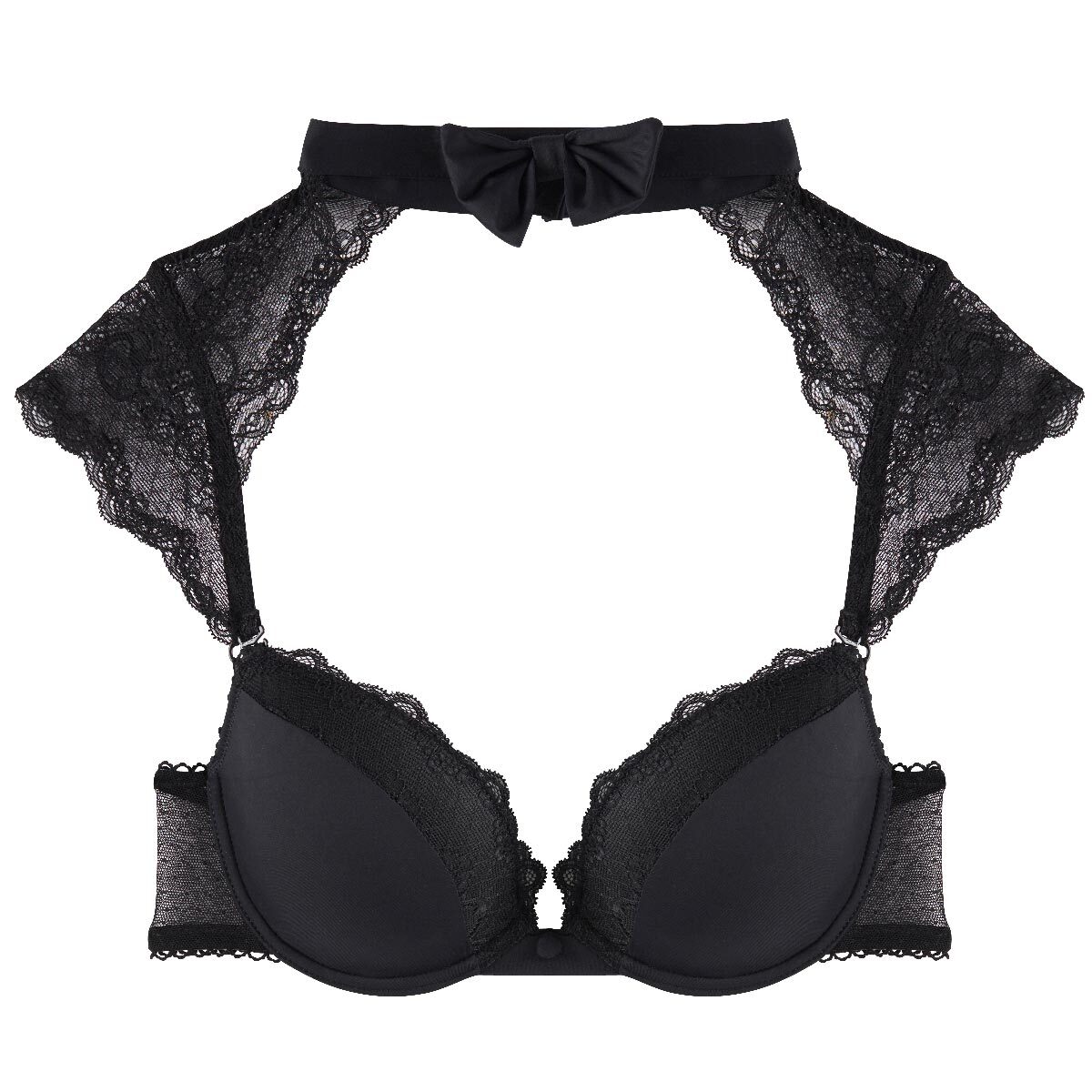 3608320838852 - Formschlüssiger Push-up-BH für Frauen PommPoire Noeud Pap