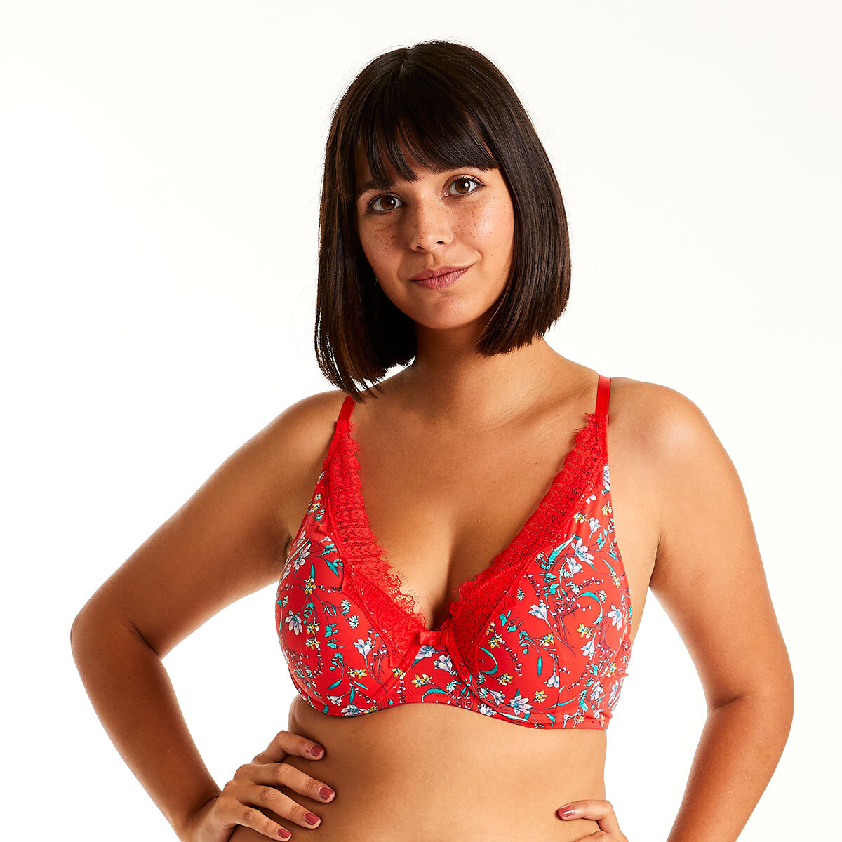 3608321294558 - Push-up-BH mit Formschalen für Frauen PommPoire Rouge