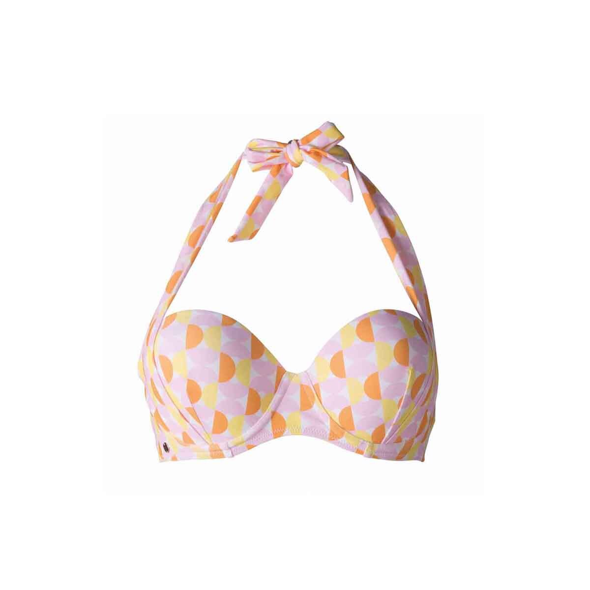 3608321342846 - Bandeau-Bikinioberteil für Damen Seventies