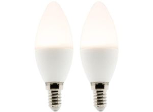 3608894550594 - - Set mit 2 LED-Kerzen 5W E14 360lm 2700K (Warmweiß) - Zenitech