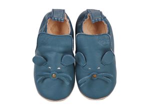 3608925702893 - - Krabbelschuhe MY BLUBLU MOUSE in denim Gr18 19