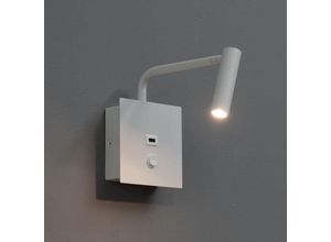 3611839019162 - Kosilum - Praktische und moderne LED-Leselampe und integrierter USB-Anschluss - Miami