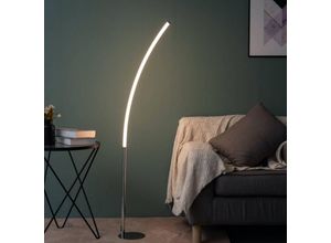 3611839019391 - Kosilum - Minimalistische gebogene LED-Stehleuchte H140 cm - Tobias