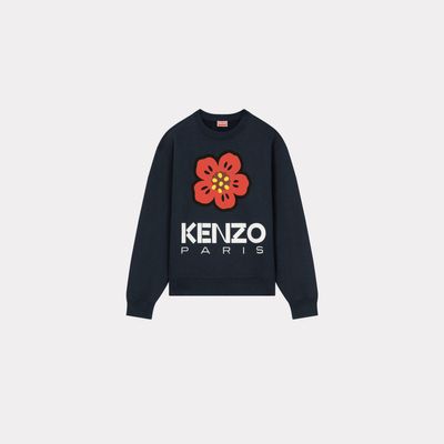 3612230469853 - KENZO Sweatshirt Boke Flower Dunkelblau für Herren - Größe M