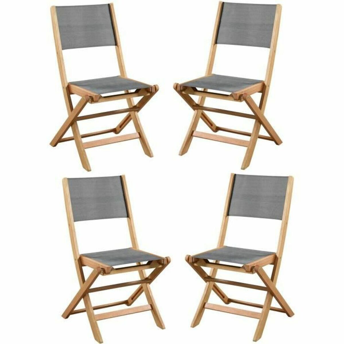 3612408316217 - Havestol Acacia Grau 50 x 57 x 90 cm (4 Stücke) 3612408316217 - Havestol Acacia Grau 50 x 57 x 90 cm (4 Stücke)