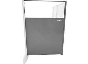 3612971160941 - Schutzscheibe 90-Winkel-Modul Plexiglas 7035 Grau 175 cm