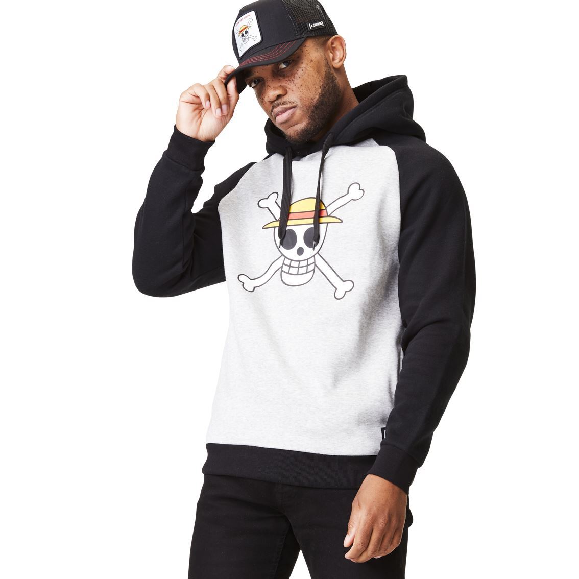 3614001301089 - Hoodie One Piece Skull 3614001301089 - Hoodie One Piece Skull