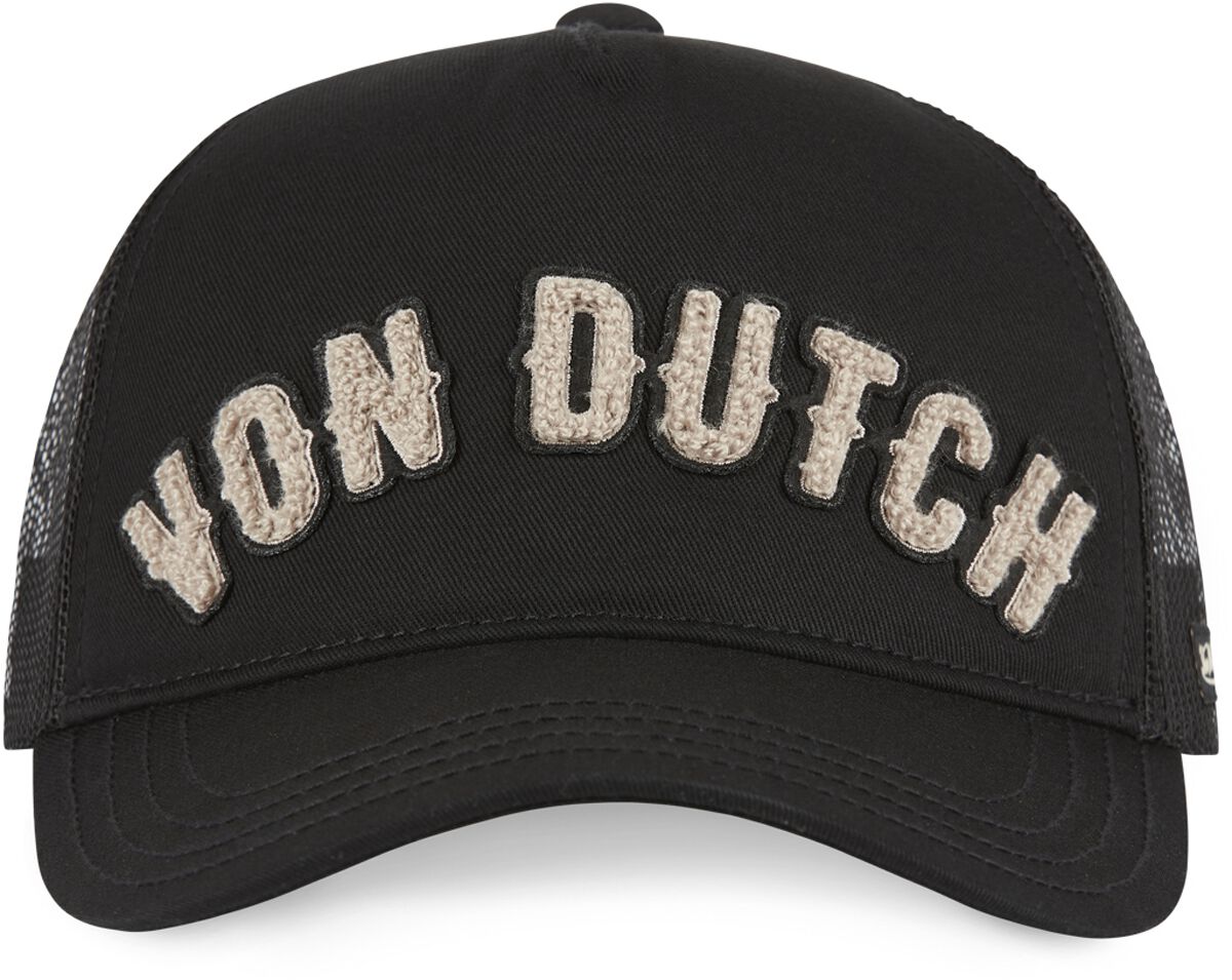 3614001503339 - CASQUETTE FEMME VON DUTCH TRUCKER AVEC FILET Cap schwarz