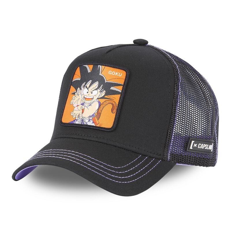 3614001552184 - Junger Son Goku Cap lila schwarz