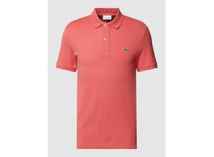 3614030777770 - Poloshirt mit Label-Stitching