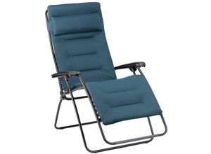 3614210077065 - Lafuma Mobilier - Gepolsterte Zero-Gravity-Relaxliege-Garten - xl - Rsx Clip xl - AirComfort® - Blau Coral Blue Coral Blue