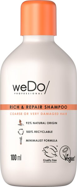 3614229705010 - weDo Professional Haarpflege Sulphate Free Shampoo Rich & Repair Shampoo 100 ml