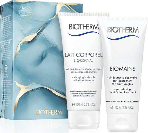 3614273621601 - Biomains Holiday Set = Biomains 100 ml + Lait Corporel 100 ml