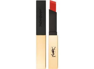 3614273978590 - YVES SAINT LAURENT The Slim Rouge Pur Couture Lippenstift Lippen Make-up lippenstifte Fest rot (KLAR3) mattierend natürlich langanhaltend Deckkraft Hoch