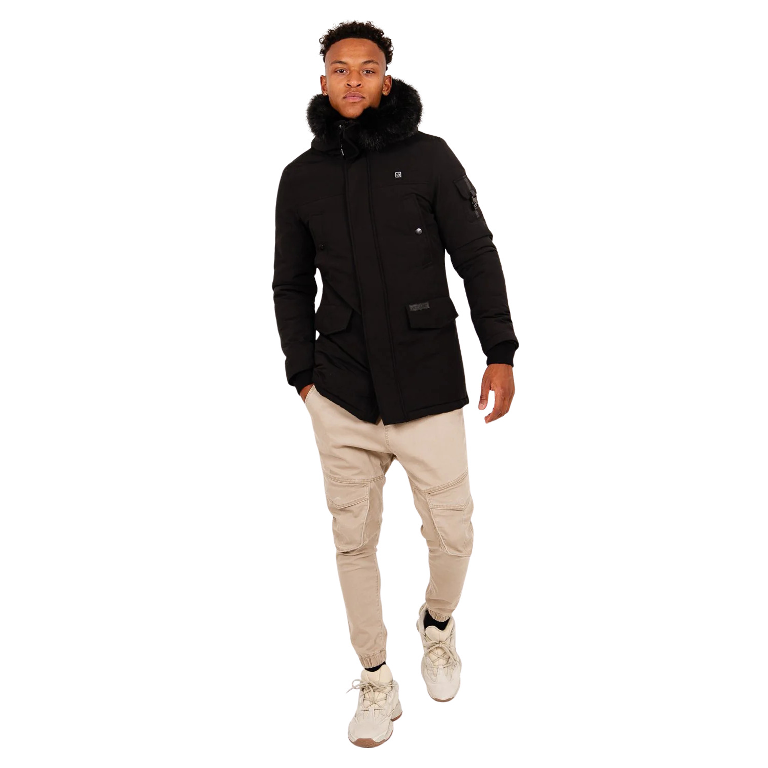 3614320378328 - Warm-Up Parka mit Pelz Sixth June