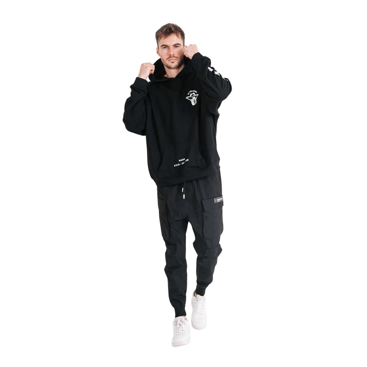3614320612132 - Hoodie Squelette gothique 3614320612132 - Hoodie Squelette gothique