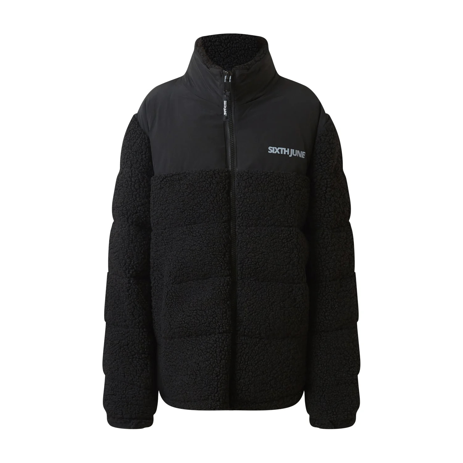 3614320650431 - Zweifarbige Sherpa-Daunenjacke Sixth June