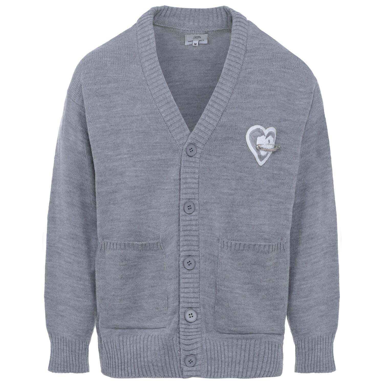 3614320687680 - Strickjacke mit gesticktem Herz Sixth June 3614320687680 - Strickjacke mit gesticktem Herz Sixth June