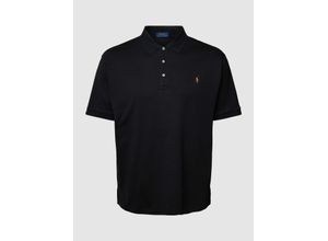 3614713314681 - PLUS SIZE Poloshirt mit Logo-Stitching