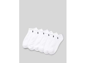 3615731332343 - - 6er-Pack Sportsocken in Weiß mit Polospielerlogo