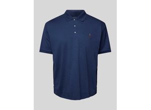 3615731655879 - PLUS SIZE Poloshirt mit Logo-Stitching