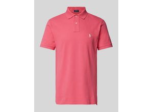 3615738823745 - Poloshirt mit Label-Stitching und Regular Fit