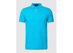 3615738824643 - Poloshirt mit Label-Stitching und Regular Fit