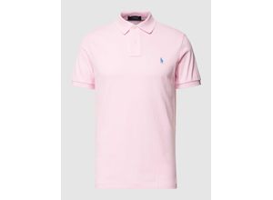 3615738825275 - Poloshirt mit Label-Stitching und Regular Fit