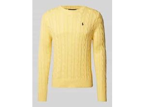 3615739528236 - Strickpullover mit Zopfmuster Modell DRIVER