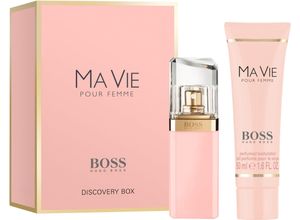 3616304198045 - BOSS Ma Vie Pour Femme Duftset (Eau de Parfum 30 ml Bodylotion 50 ml) Damen blumig TRANSPARENT