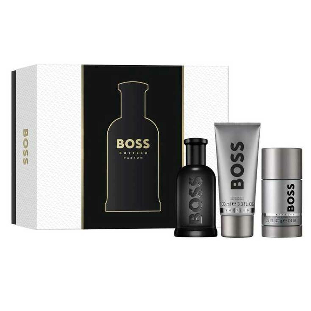 3616304957628 - Herrenparfüm-Set Hugo Boss-Boss Boss Bottled Parfum 2-teilig