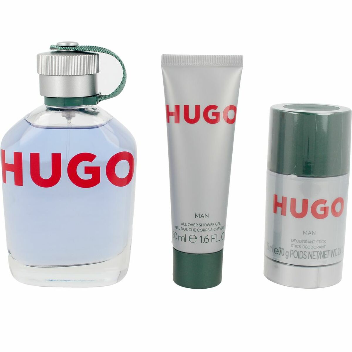 3616305265289 - Set mit Herrenparfüm HUGO 3 Stücke 3616305265289 - Set mit Herrenparfüm HUGO 3 Stücke
