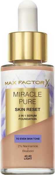 3616305711700 - Miracle Pure 2in1 Skin Reset Serum Foundation 40-60 Light