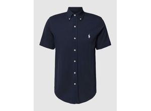 3616411196477 - Freizeithemd mit Button-Down-Kragen und unifarbenem Design