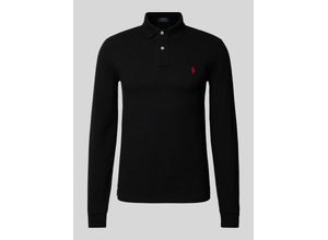 3616411320230 - Slim Fit Poloshirt im langärmeligen Design