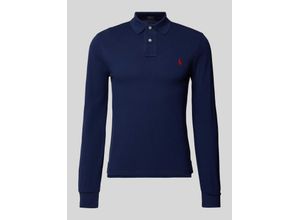 3616411320285 - Slim Fit Poloshirt im langärmeligen Design