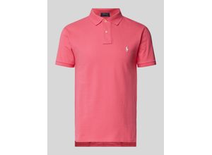 3616411863775 - Slim Fit Poloshirt mit Label-Stitching