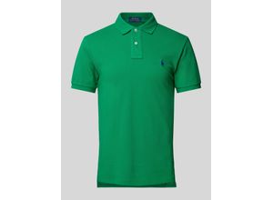 3616411864192 - Slim Fit Poloshirt mit Label-Stitching