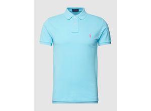 3616411864499 - Slim Fit Poloshirt mit Label-Stitching