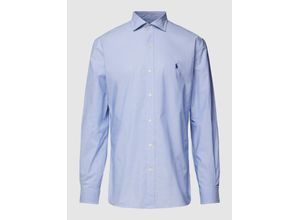 3616418535125 - Regular Fit Business-Hemd mit Logo-Stitching