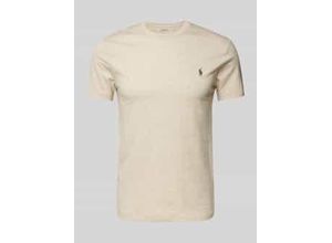 3616419328221 - Custom Slim Fit T-Shirt mit Logo-Stitching