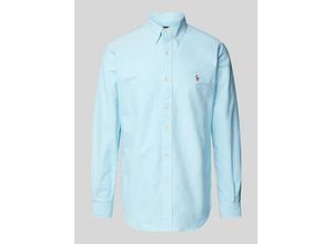 3616419394691 - Hemd Herren Modern Fit Baumwolle hellblau Button-Down