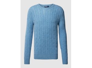 3616531260225 - Kaschmirpullover mit Zopfmuster