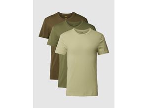 3616533099076 - Polo 3-Pack Crew Neck T-Shirt Green Olive Defender Green 3616533099076 - Polo 3-Pack Crew Neck T-Shirt Green Olive Defender Green