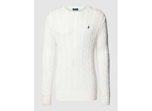 3616533890857 - Pullover Herren Baumwolle weiß Uni & Uninah